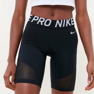 Nike Pro Women's Black Bike Shorts